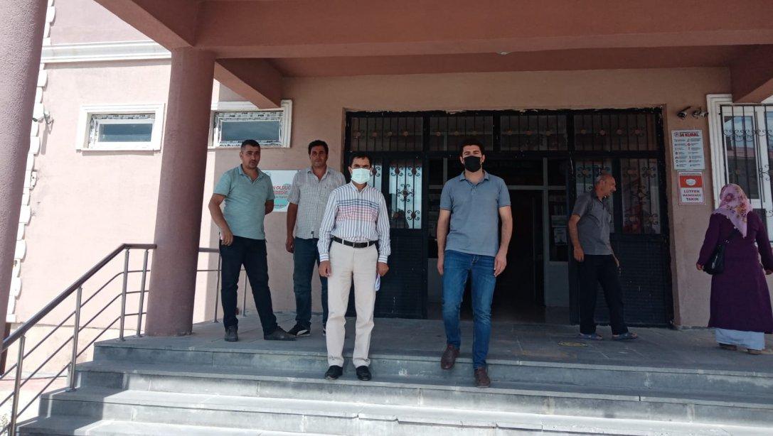 İlçe Milli Eğitim Müdürümüz Sami SALİHOĞLU'ndan 6 Eylül'de Açılacak Olan Okullarımıza Ziyaret