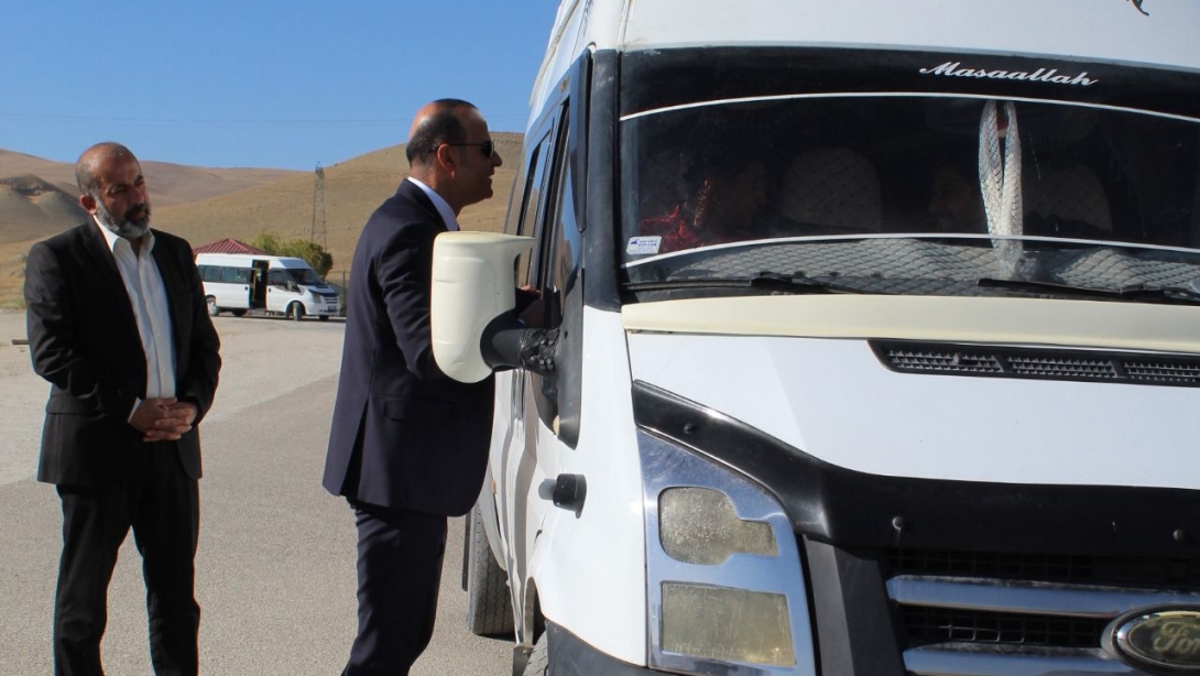 Öğrenci Servis Araçlarında Denetimler Devam Ediyor