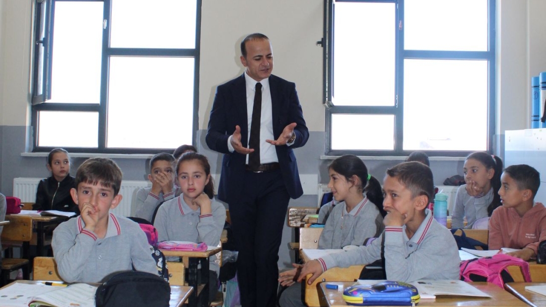 Eğitimde Verimlilik İçin Okul Ziyaretleri Devam Ediyor